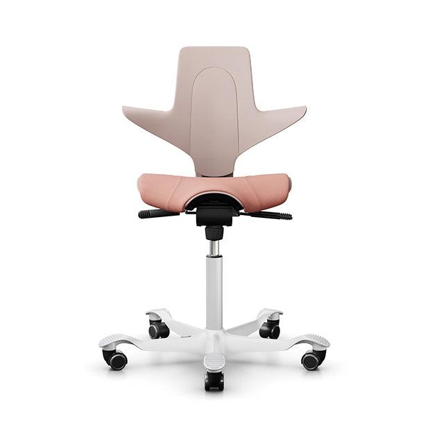 HÅg Capisco Puls 8020 - Pink/White | Ergonomic Office Chair - M DEGREE STORE