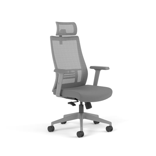 Aero High Back Chair ( All Grey ) - M DEGREE STORE